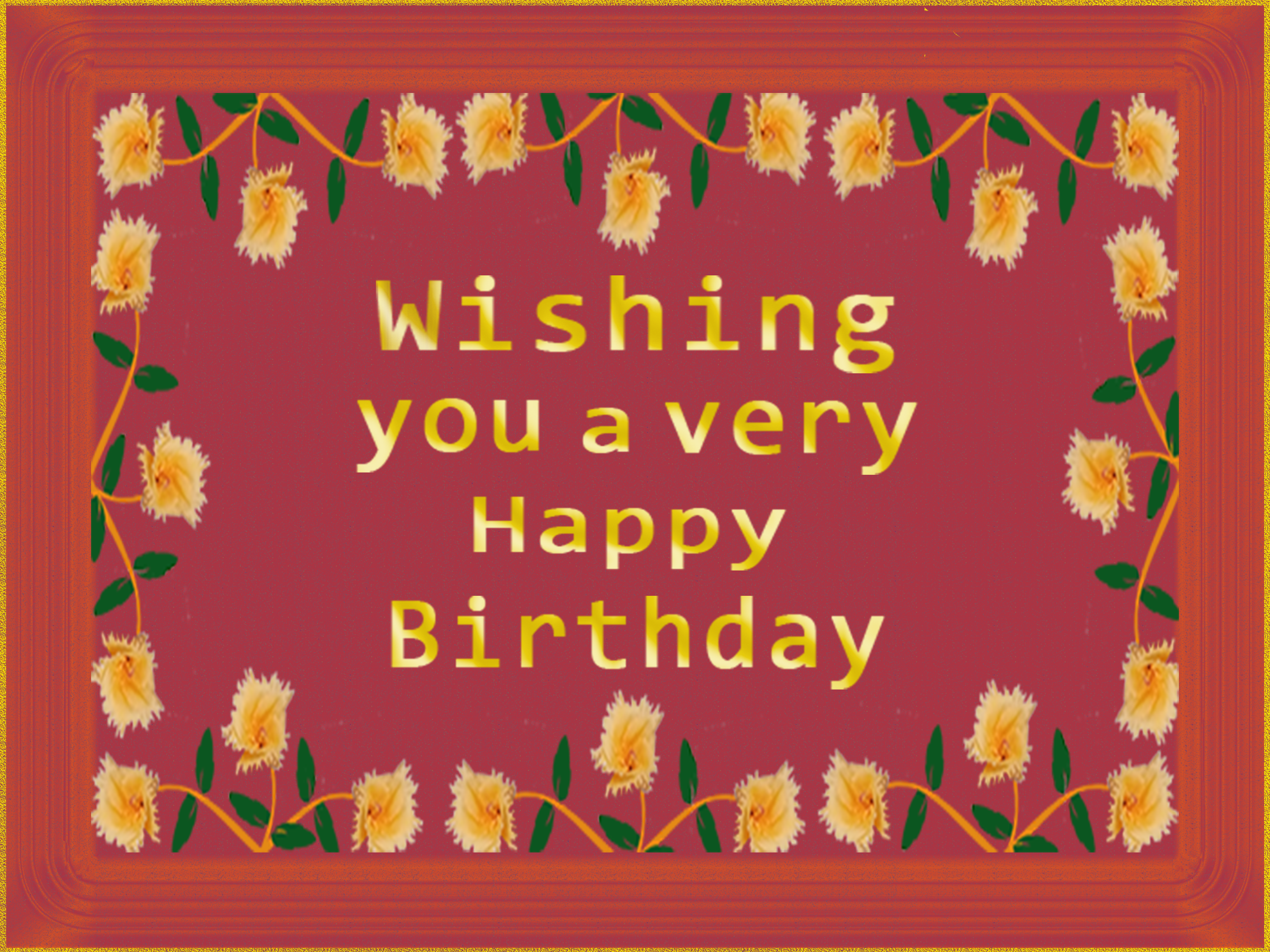 Happy Birthday